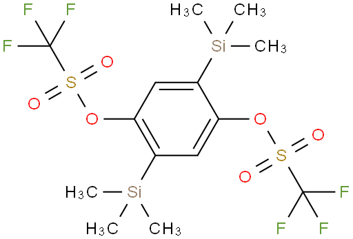 2,5-双(三甲基甲硅烷基)-1,4-亚苯基双(三氟甲磺酸酯)