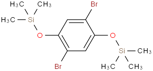((2,5-dibromo-1,4-phenylene)bis(oxy))bis(trimethylsilane)