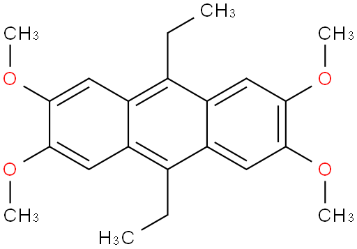 9,10-diethyl-2,3,6,7-tetramethoxyanthracene