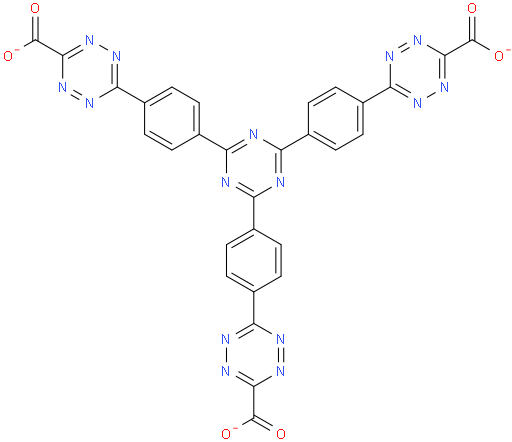 6,6',6''-((1,3,5-triazine-2,4,6-triyl)tris(benzene-4,1-diyl))tris(1,2,4,5-tetrazine-3-carboxylate)