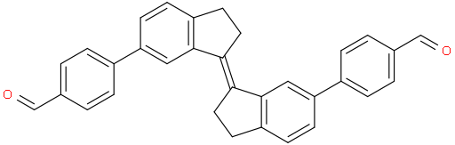 (E)-4,4'-(2,2',3,3'-tetrahydro-[1,1'-biindenylidene]-6,6'-diyl)dibenzaldehyde