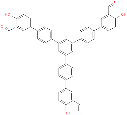 5''-(3'-formyl-4'-hydroxy-[1,1'-biphenyl]-4-yl)-4,4''''-dihydroxy-[1,1':4',1'':3'',1''':4''',1''''-quinquephenyl]-3,3''''-dicarbaldehyde