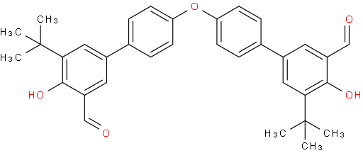 4',4'''-oxybis(5-(tert-butyl)-4-hydroxy-[1,1'-biphenyl]-3-carbaldehyde)