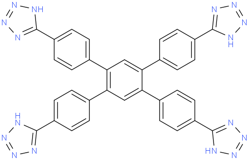 5,5'-(4',5'-bis(4-(1H-tetrazol-5-yl)phenyl)-[1,1':2',1''-terphenyl]-4,4''-diyl)bis(1H-tetrazole)