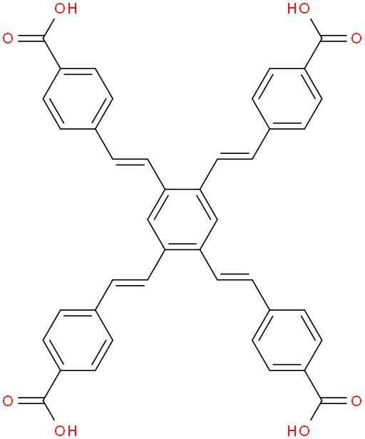 4,4',4'',4'''-((1E,1'E,1''E,1'''E)-benzene-1,2,4,5-tetrayltetrakis(ethene-2,1-diyl))tetrabenzoic acid