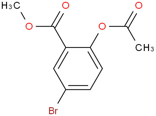 methyl 2-acetoxy-5-bromobenzoate