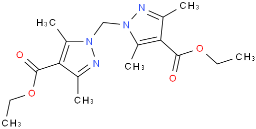 diethyl 1,1'-methylenebis(3,5-dimethyl-1H-pyrazole-4-carboxylate)