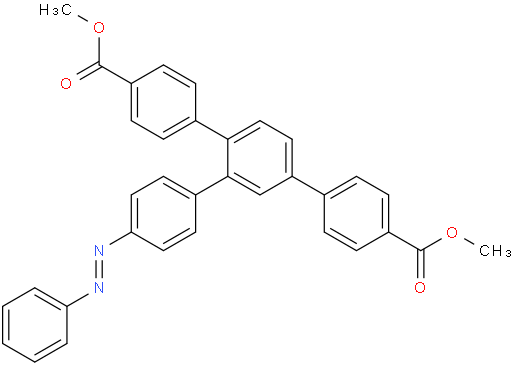 dimethyl (E)-2'-(4-(phenyldiazenyl)phenyl)-[1,1':4',1''-terphenyl]-4,4''-dicarboxylate