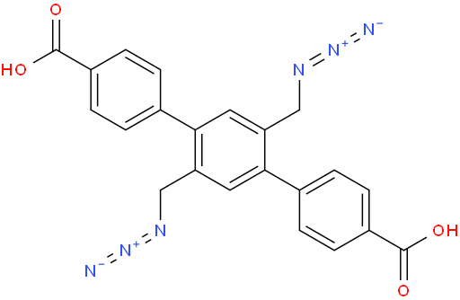 2',5'-bis(azidomethyl)-[1,1':4',1''-terphenyl]-4,4''-dicarboxylic acid