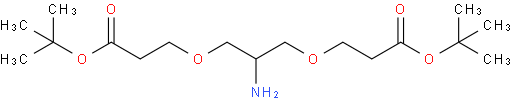 di-tert-butyl 3,3'-((2-aminopropane-1,3-diyl)bis(oxy))dipropionate