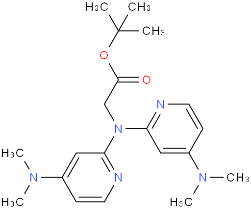 tert-butyl bis(4-(dimethylamino)pyridin-2-yl)glycinate