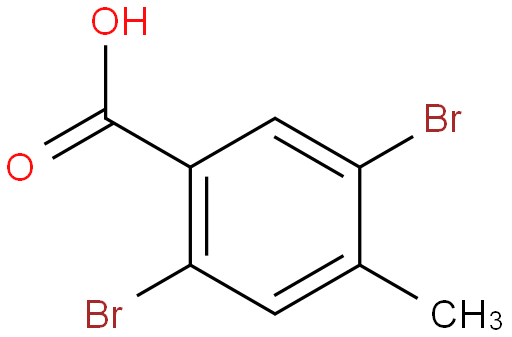2,5-二溴-4-甲基苯甲酸