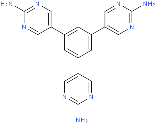 5,5',5''-(benzene-1,3,5-triyl)tris(pyrimidin-2-amine)