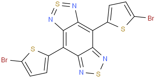 4,8-二(5-溴噻吩-2-基)苯并[1,2-C:4,5-C']双([1,2,5]噻二唑)