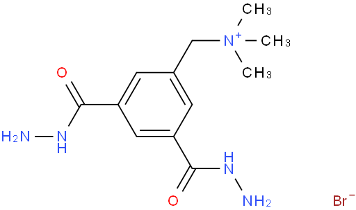 1-(3,5-di(hydrazinecarbonyl)phenyl)-N,N,N-trimethylmethanaminium bromide