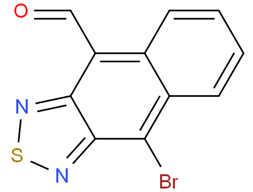 9-bromonaphtho[2,3-c][1,2,5]thiadiazole-4-carbaldehyde