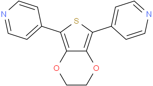 5,7-di(pyridin-4-yl)-2,3-dihydrothieno[3,4-b][1,4]dioxine