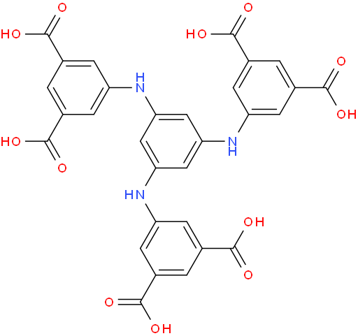 5,5',5''-(benzene-1,3,5-triyltris(azanediyl))triisophthalic acid