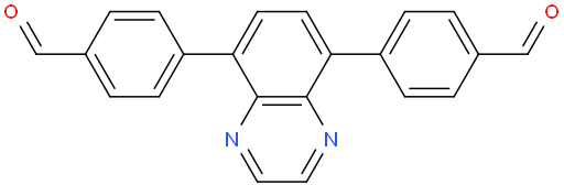 4,4'-(quinoxaline-5,8-diyl)dibenzaldehyde