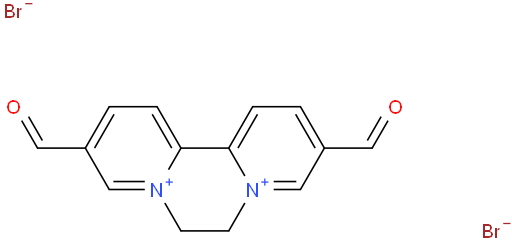 3,10-diformyl-6,7-dihydrodipyrido[1,2-a:2',1'-c]pyrazine-5,8-diium bromide