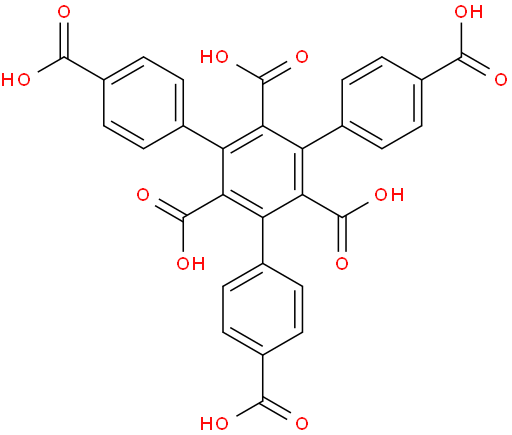 5'-(4-carboxyphenyl)-[1,1':3',1''-terphenyl]-2',4,4',4'',6'-pentacarboxylic acid