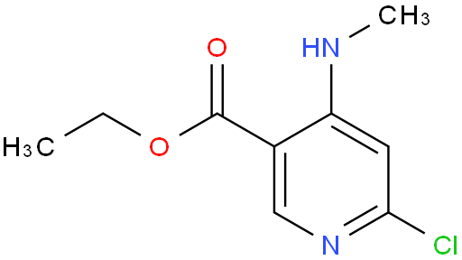 6-氯-4-(甲基氨基)烟酸乙酯