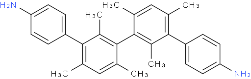 2',2'',4',4'',6',6''-hexamethyl-[1,1':3',1'':3'',1'''-quaterphenyl]-4,4'''-diamine