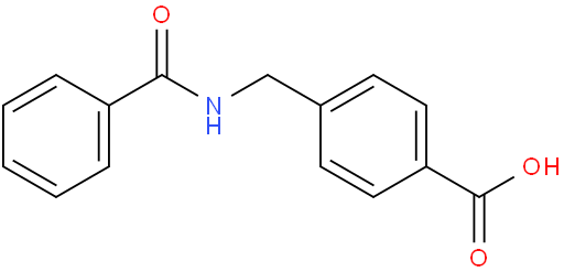 4-(benzamidomethyl)benzoic acid
