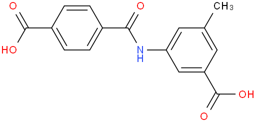 3-(4-carboxybenzamido)-5-methylbenzoic acid