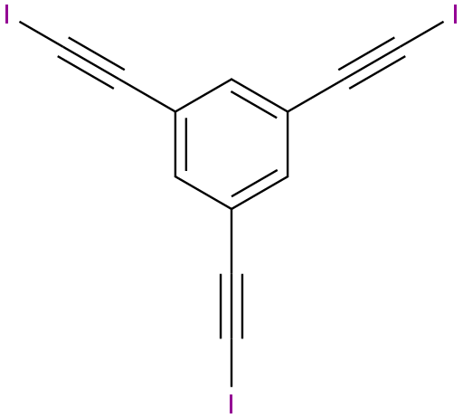 1,3,5-tris(iodoethynyl)benzene