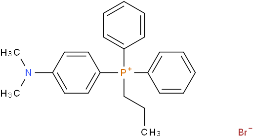 (4-(dimethylamino)phenyl)diphenyl(propyl)phosphonium bromide