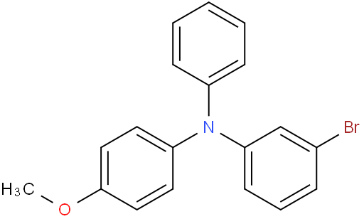 3-bromo-N-(4-methoxyphenyl)-N-phenylaniline