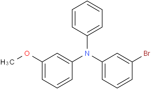 3-bromo-N-(3-methoxyphenyl)-N-phenylaniline