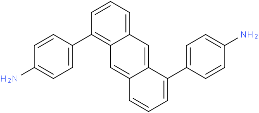 4,4'-(anthracene-1,5-diyl)dianiline