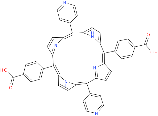 4,4'-(10,20-di(pyridin-4-yl)porphyrin-5,15-diyl)dibenzoic acid
