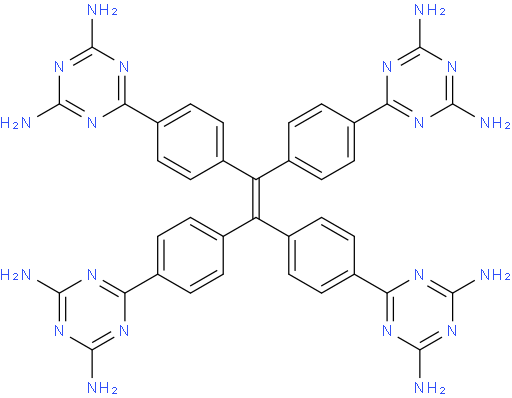6,6',6'',6'''-(ethene-1,1,2,2-tetrayltetrakis(benzene-4,1-diyl))tetrakis(1,3,5-triazine-2,4-diamine)