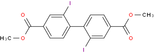 dimethyl 2,2'-diiodo-[1,1'-biphenyl]-4,4'-dicarboxylate
