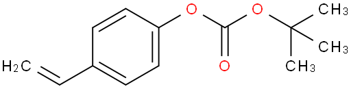 4-(叔丁氧基羰基氧基)苯乙烯