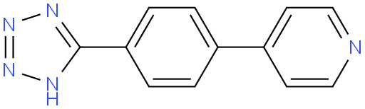 4-(4-(1H-tetrazol-5-yl)phenyl)pyridine