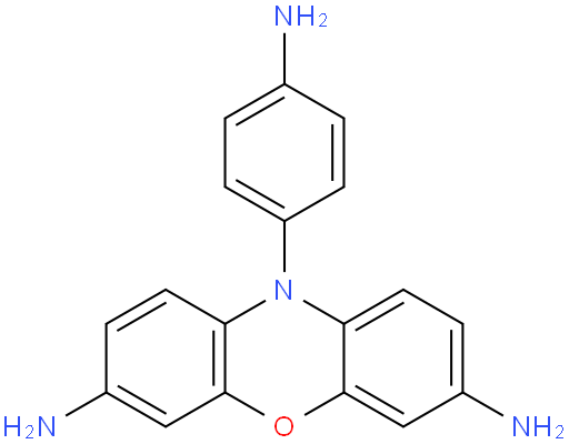 10-(4-aminophenyl)-10H-phenoxazine-3,7-diamine