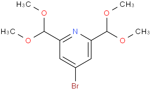 4-bromo-2,6-bis(dimethoxymethyl)pyridine