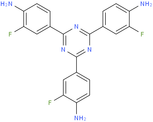 4,4',4''-(1,3,5-triazine-2,4,6-triyl)tris(2-fluoroaniline)