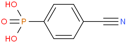 (4-氰基苯基)磷酸