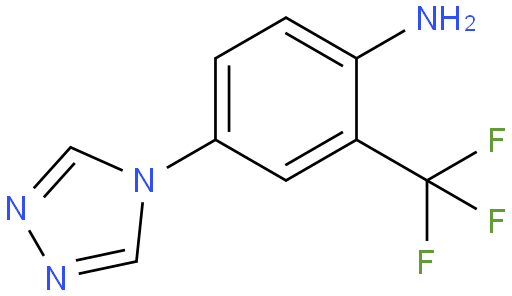 4-(4H-1,2,4-三唑-4-基)-2-(三氟甲基)苯胺