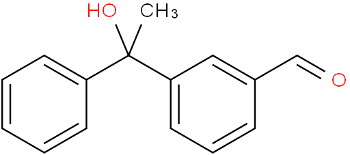 3-(1-hydroxy-1-phenylethyl)benzaldehyde