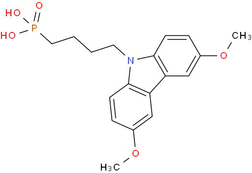 (4-(3,6-dimethoxy-9H-carbazol-9-yl)butyl)phosphonic acid