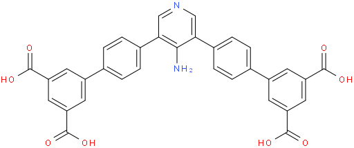 4',4'''-(4-aminopyridine-3,5-diyl)bis(([1,1'-biphenyl]-3,5-dicarboxylic acid))
