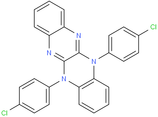 5,12-bis(4-chlorophenyl)-5,12-dihydroquinoxalino[2,3-b]quinoxaline