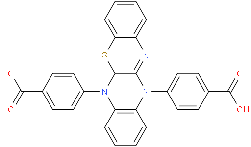 4,4'-(11H-benzo[5,6][1,4]thiazino[2,3-b]quinoxaline-6,11(5aH)-diyl)dibenzoic acid