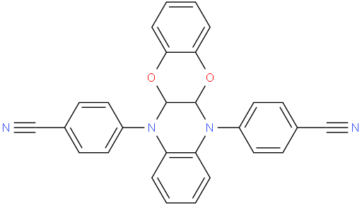 4,4'-(5a,11a-dihydrobenzo[5,6][1,4]dioxino[2,3-b]quinoxaline-6,11-diyl)dibenzonitrile